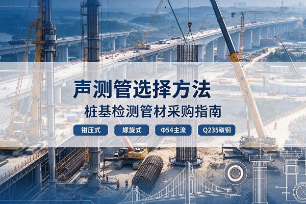 广昌声测管选型标准