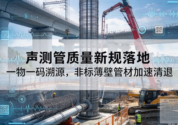 广昌声测管质量新规落地，一物一码溯源，非标薄壁管材加速清退