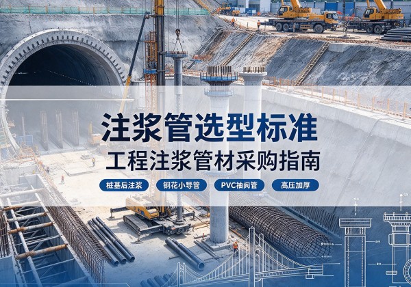 广昌注浆管选型标准